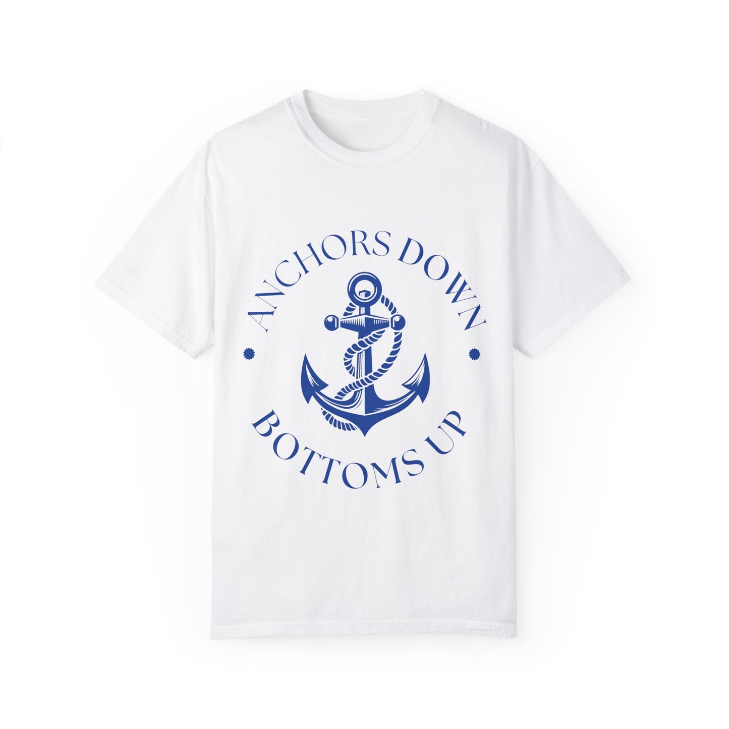 Anchor Shirt Adult Unisex Oversized Beach Fishing T-shirt