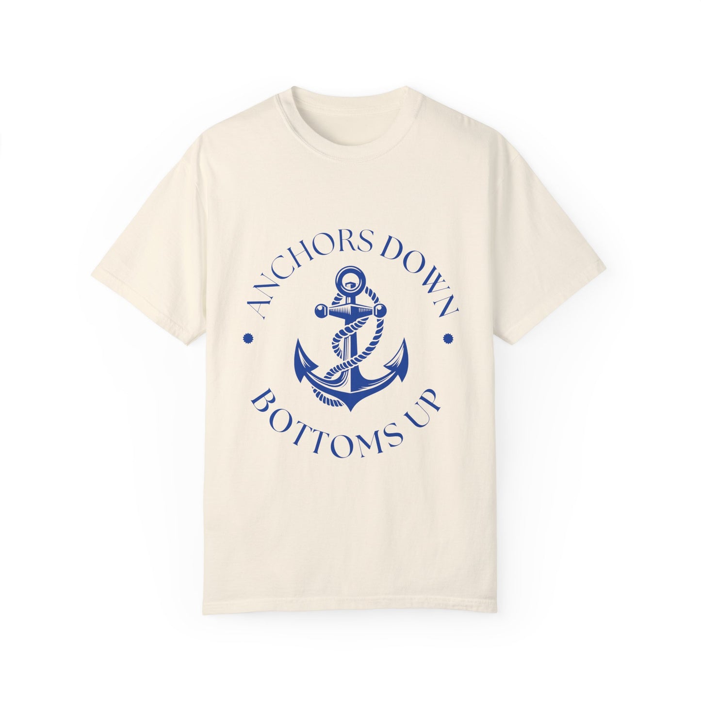 Anchor Shirt Adult Unisex Oversized Beach Fishing T-shirt