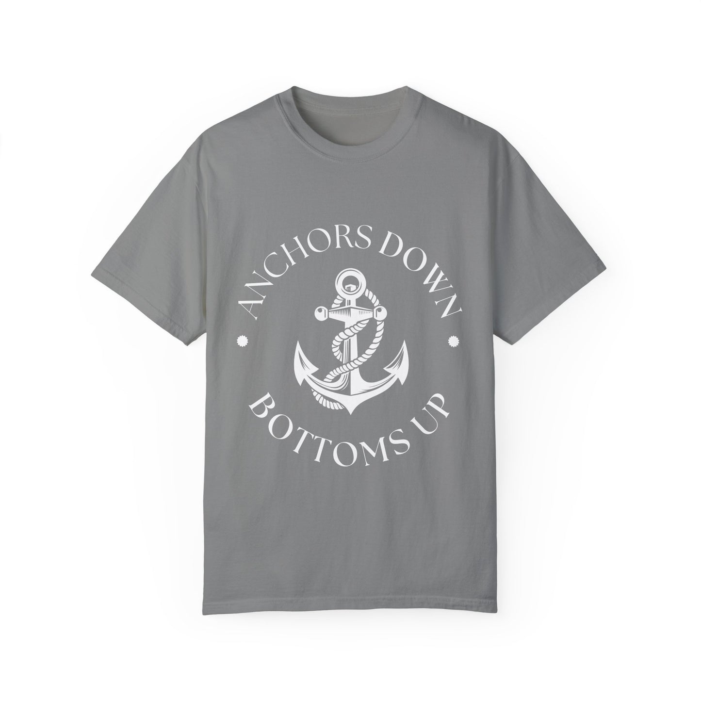 Anchor Shirt Adult Unisex Oversized Beach Fishing T-shirt