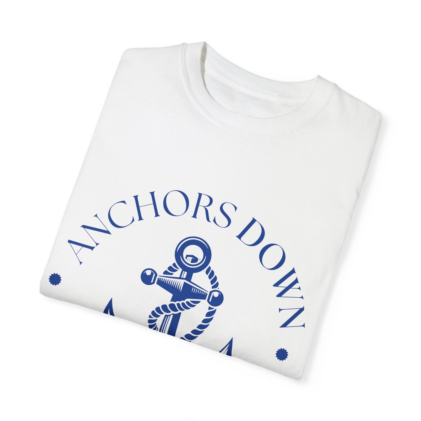 Anchor Shirt Adult Unisex Oversized Beach Fishing T-shirt