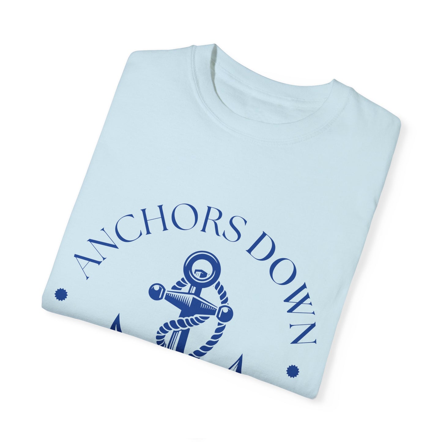 Anchor Shirt Adult Unisex Oversized Beach Fishing T-shirt