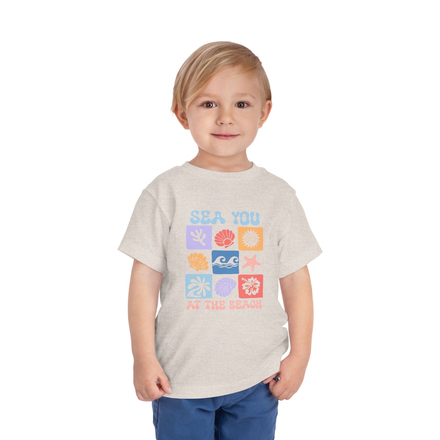 See You At The Beach Toddler Short Sleeve T-Shirt