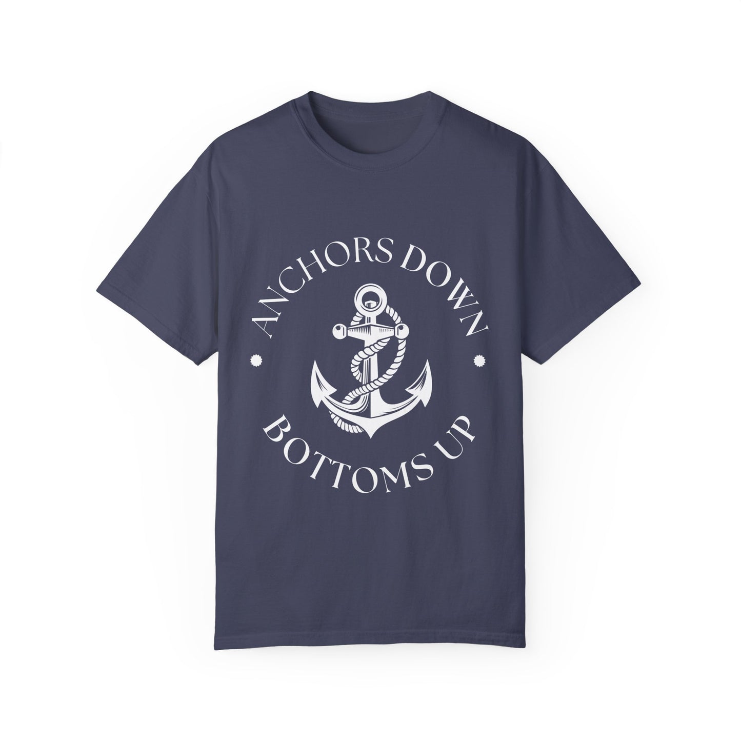 Anchor Shirt Adult Unisex Oversized Beach Fishing T-shirt