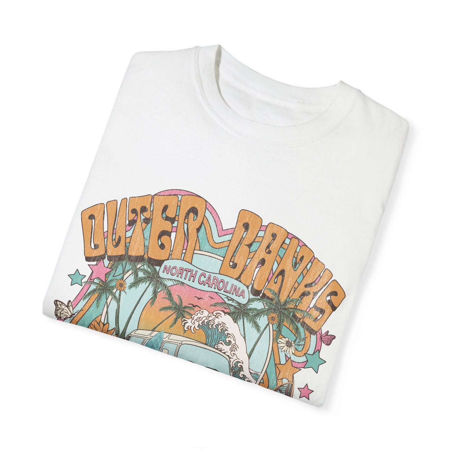 Vintage Outerbanks Paradise on Earth Adult Unisex T-shirt