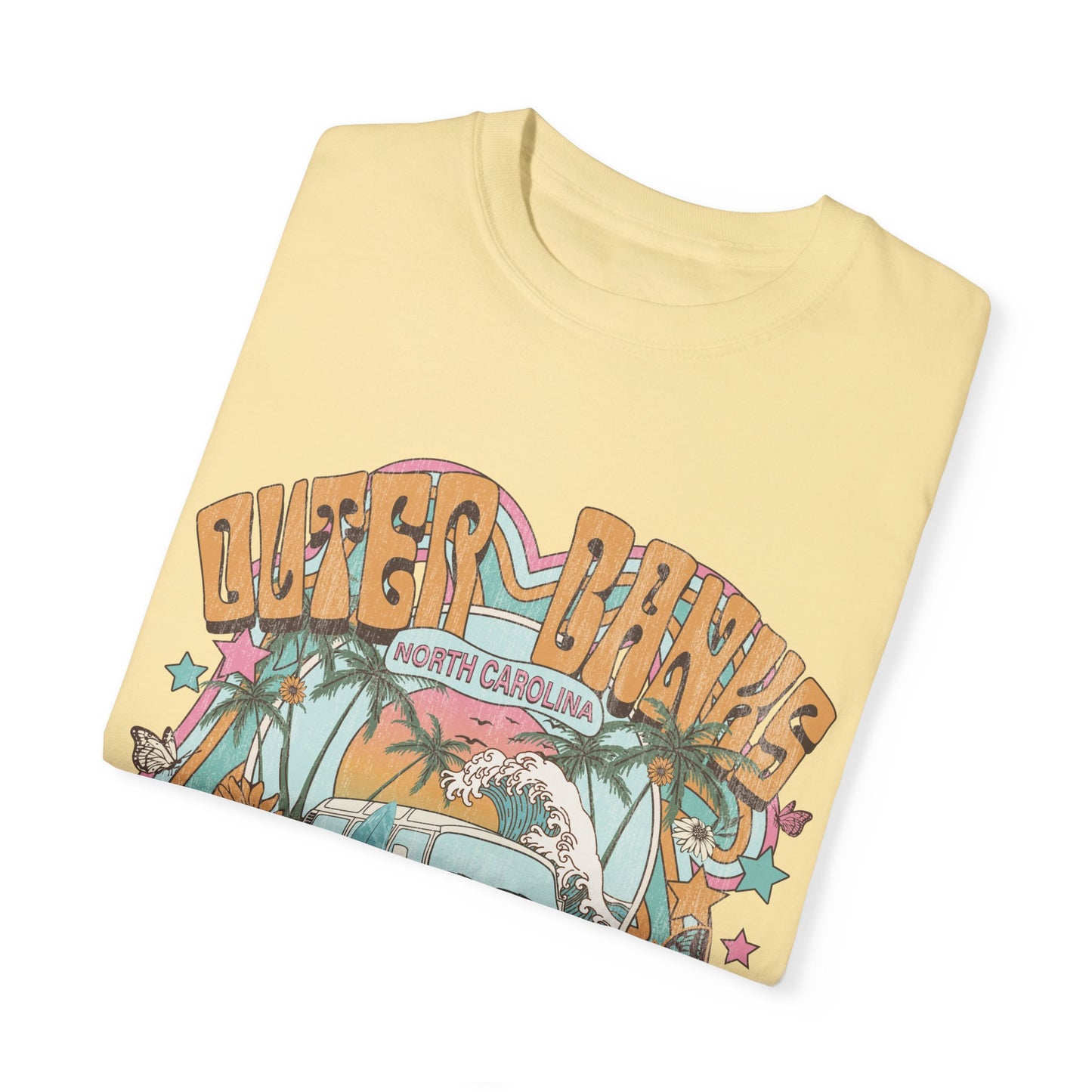 Vintage Outerbanks Paradise on Earth Adult Unisex T-shirt