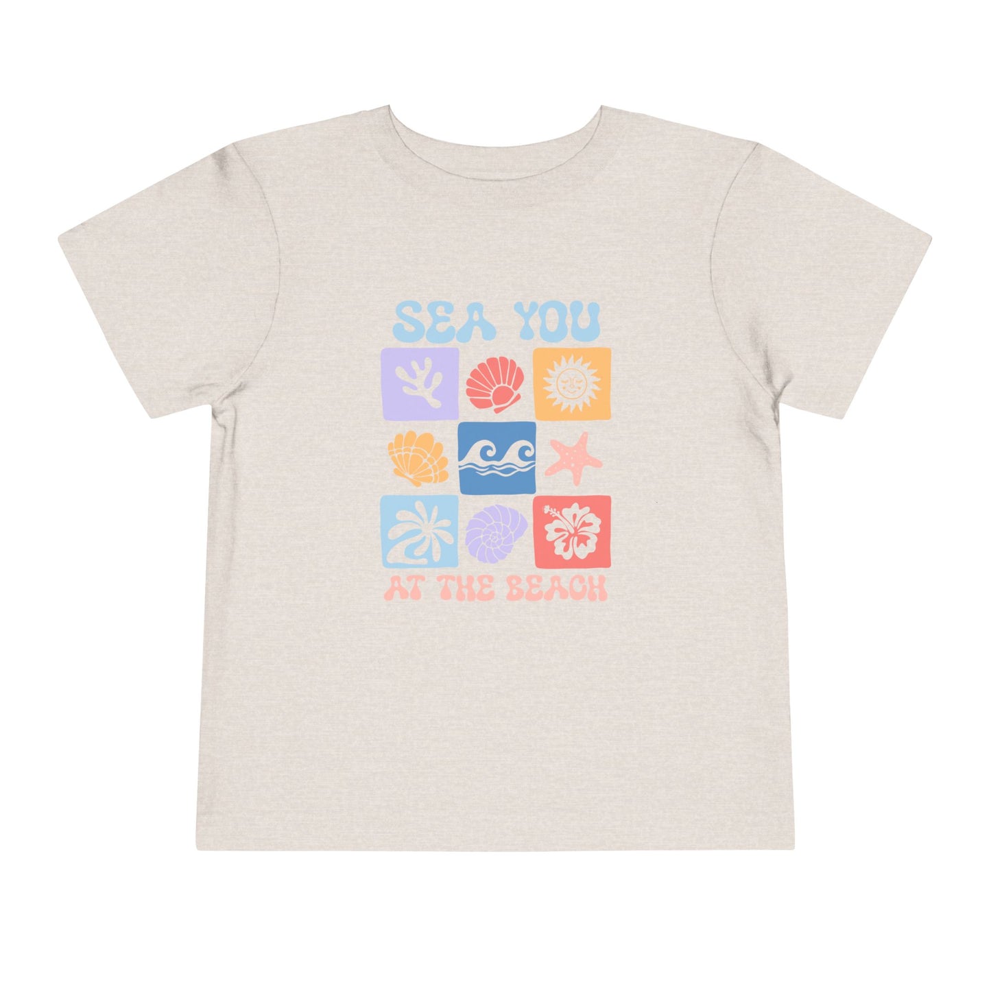 See You At The Beach Toddler Short Sleeve T-Shirt