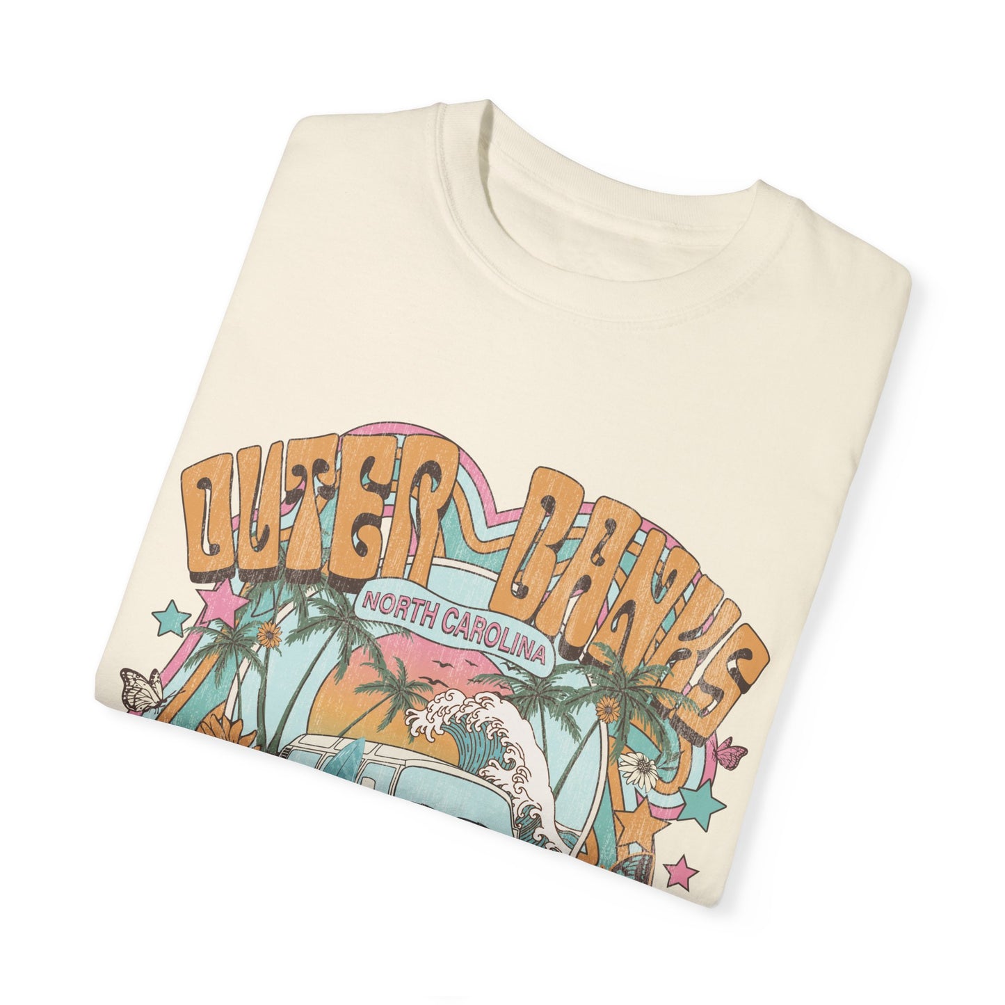 Vintage Outerbanks Paradise on Earth Adult Unisex T-shirt
