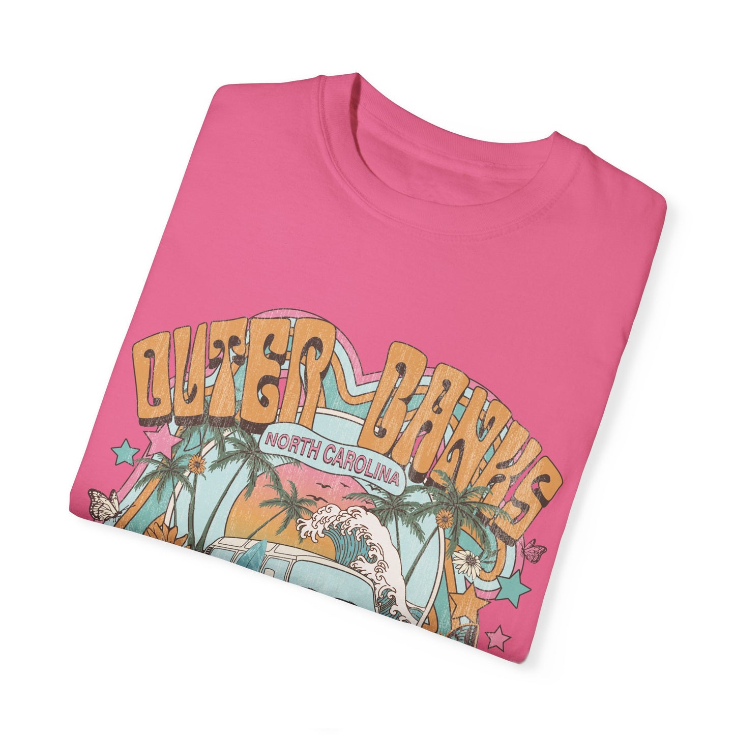 Vintage Outerbanks Paradise on Earth Adult Unisex T-shirt
