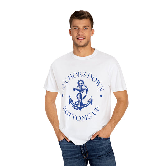 Anchor Shirt Adult Unisex Oversized Beach Fishing T-shirt