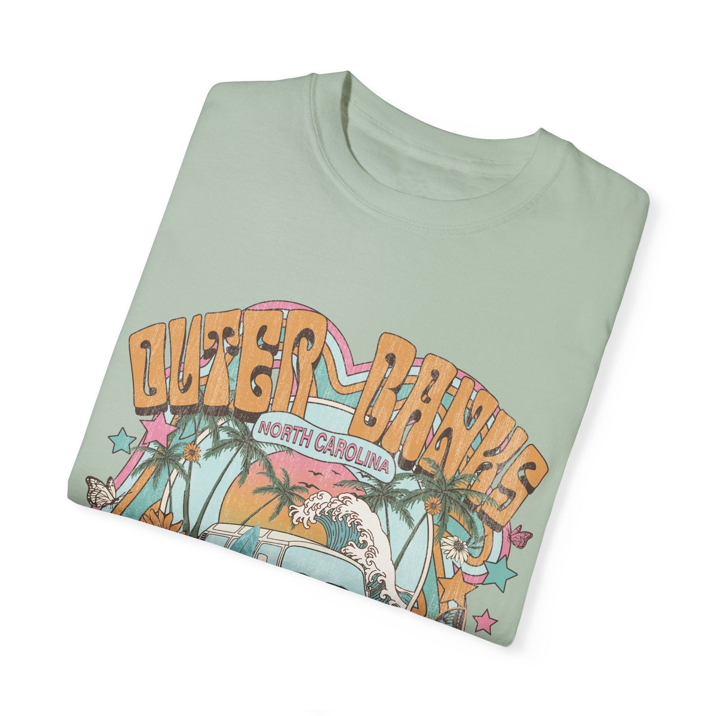 Vintage Outerbanks Paradise on Earth Adult Unisex T-shirt