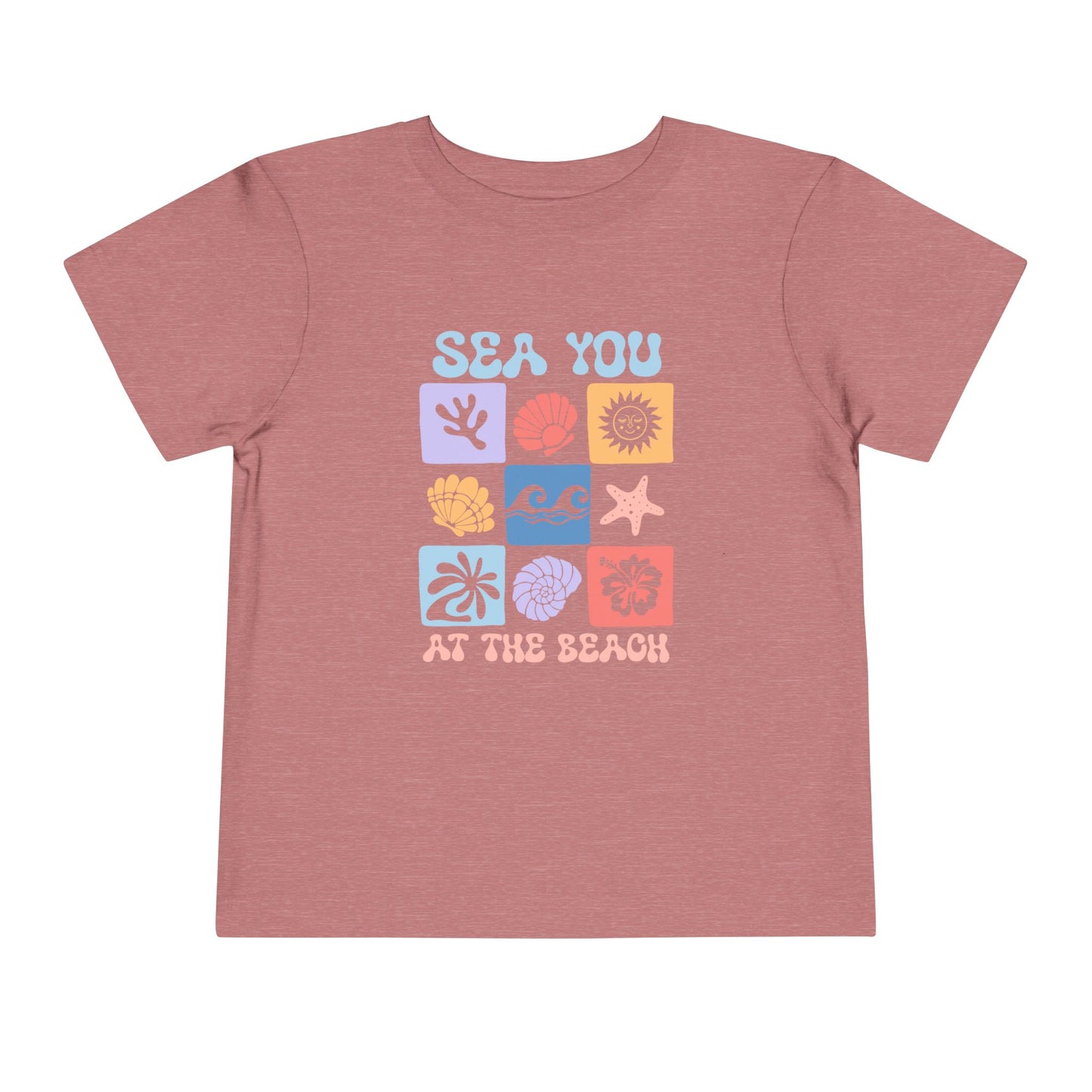 See You At The Beach Toddler Short Sleeve T-Shirt