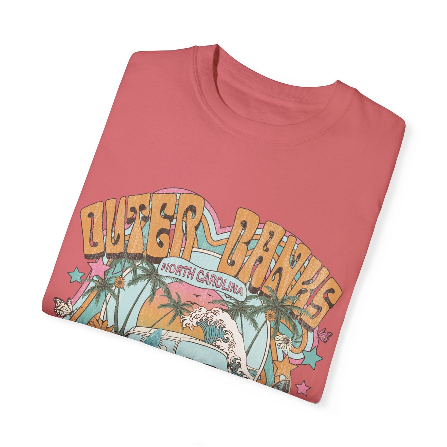 Vintage Outerbanks Paradise on Earth Adult Unisex T-shirt
