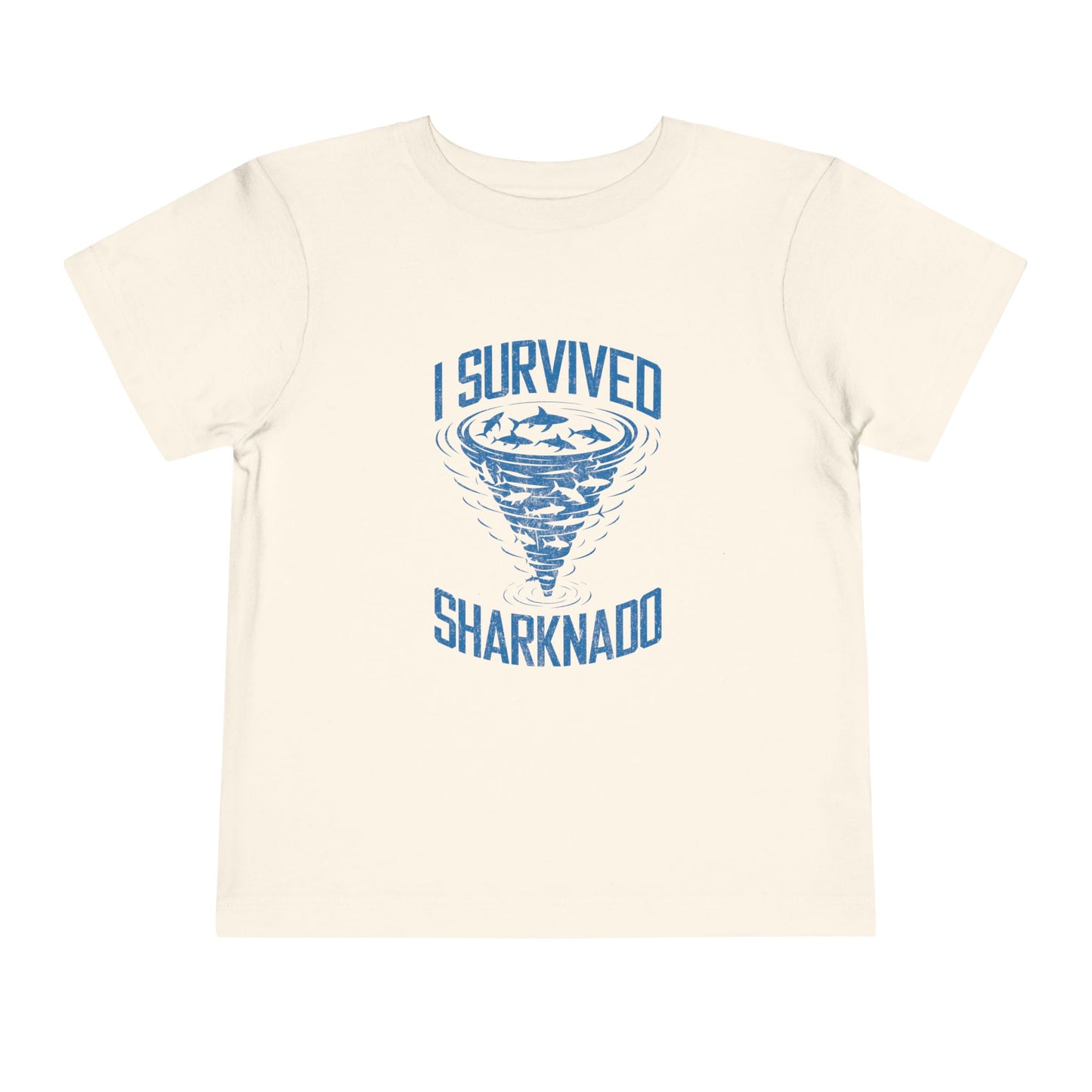 Sharknado Distress Vintage Beach Toddler Short Sleeve T-shirt